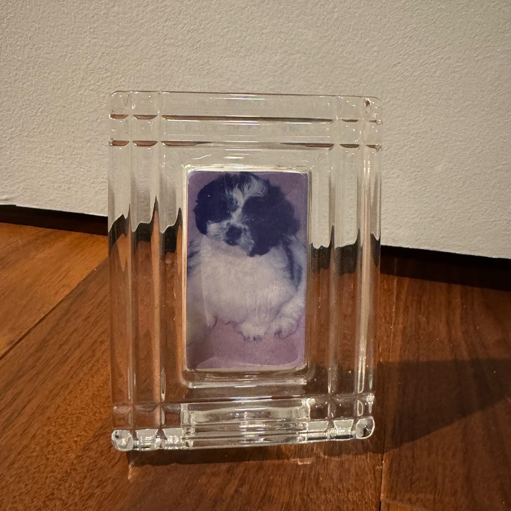 High Quality Crystal Clear Glass Photo Frame